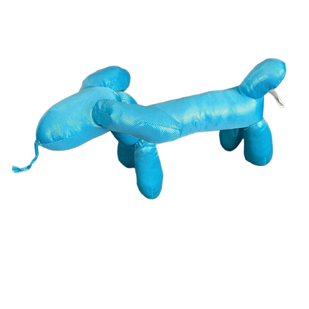 DANDEE COLLECTORS CHOICE Blue Balloon Animal Dog Plush Stuffed Animal 14”